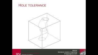 GDampT True Position Tolerance MSE100 [upl. by Droc]