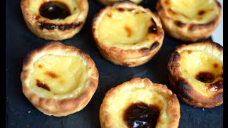 ENG SUB葡式蛋挞食谱千层酥皮制作Portuguese Egg Tarts Recipe Pastéis de NataPuff Pastry from Scratch [upl. by Eiser792]