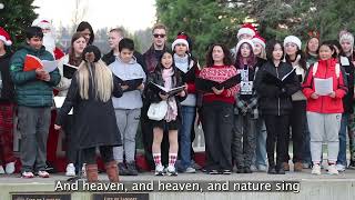 Langley Fundamental Middle amp Secondary Choir sings Holiday carols [upl. by Kimbell]