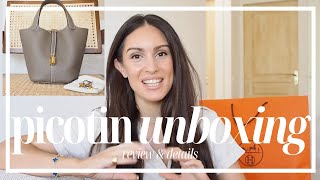 LUXURY HAUL  HERMES PICOTIN 18  Hermes unboxing  Pia [upl. by Teagan]