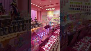 淮海路名创优品粉红店4 MINISO·PINK 上海 名创优品 citywalk miniso 探店 pink shanghai chinatravel fashion [upl. by Alaikim]