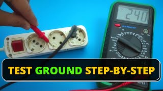 How to Test Ground with Multimeter [upl. by Namajneb]