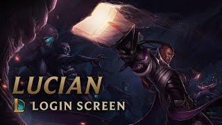 Lucian the Purifier  Login Screen  League of Legends [upl. by Ecinrev]