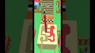 Gameplay top mobile games Relaxing n satisfying game iOSANDROID Stacky Dash shorts Level 1954 [upl. by Abdella]