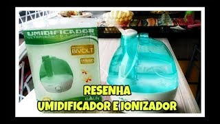 RESENHA UMIDIFICADOR E IONIZADOR G LITE ⭐⭐⭐⭐⭐ 🍴 TOP CHEF [upl. by Eynaffit]