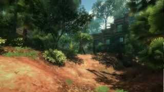 Tropical jungle in Unity 3d Tropical Nature Pack [upl. by Kinny799]