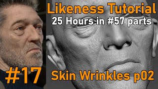 Likeness Tutorial PART 17 Face Wrinkles Part02 [upl. by Elyrehc]