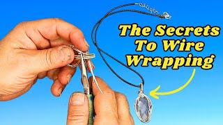 DIY Wire Wrapped Jewelry StepbyStep Tutorial [upl. by Ebag]