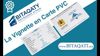 Attestation vignette Maroc 2023 en Carte PVC [upl. by Massingill92]