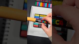 Drawing BUT… on a POSCA MARKER shorts [upl. by Atiniv]