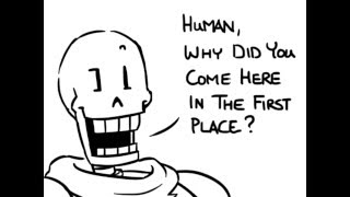 Comic Fandub Undertale  Why did Frisk go to Mt Ebbot [upl. by Koslo]