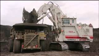 The Worlds Largest Excavator  Terex RH400  Hydraulic Shovel [upl. by Airym]