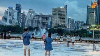 🇹🇭 Benchakitti Park After Sunset  Walking Tour 4K HDR [upl. by Eiznyl]