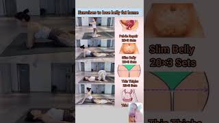 Exercise to lose belly fat at home part118exercise yoga fitnessroutine shorts [upl. by Attehcnoc245]