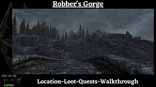 Robbers Gorge Location showcase and Robbers Gorge Treasure [upl. by Nylimaj]