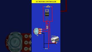 DC Motor Controller shortsfeed shorts electricedison dcmotor motorcontroller [upl. by Ecnerual]