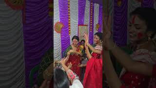 Bisorjon Dance durga durgapuja Dance puja Bisorjon shorts shortsvideo viral [upl. by Yrred328]