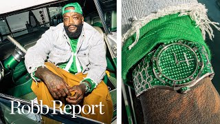 Rick Ross Shows Off His MultiMillion Dollar Watch Collection [upl. by Alenson]