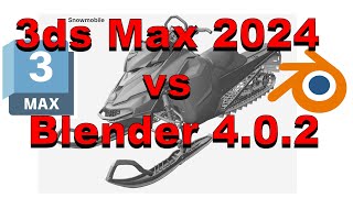 3ds Max 2024 vs Blender 402 A HeadtoHead Comparison of STL Import Speed [upl. by Oivaf101]