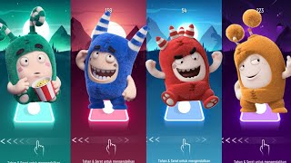 Oddbods Zee 🎶 Oddbods Fuse 🎶 Oddbods Bubbles 🎶 Oddbods Jeff ♥️ Who The Best Fun [upl. by Adan]