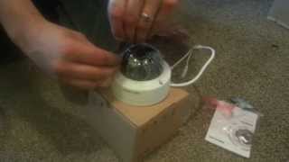 Hikvision DS2CD2132I camera unboxing by Intellibeamcom [upl. by Yrrok]