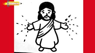 Como desenhar JESUS ​kawaii [upl. by Longan]