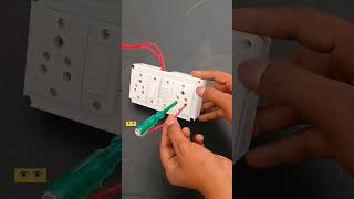 How to check neutral with tester diy electrical tester ytshort electricity short diylrojects [upl. by Griseldis765]