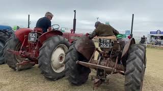 Riding Around the Chale Show Arena on the Back of a Vintage Tractor August 3rd 2024 [upl. by Burt439]