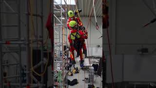 HARKEN Industrial Lokhead Winch  Rope Access Style Rescue [upl. by Leitman]