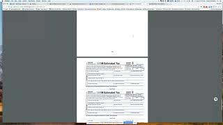 Making IRS Estimated Tax Payments 2018  IRS2Go App Mailin Voucher or Online [upl. by Divan835]