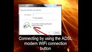 Connecting to a WiFi modem [upl. by Atteve]