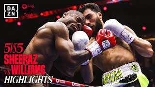 HIGHLIGHTS  Hamzah Sheeraz vs Ammo Williams Queensberry vs Matchroom 5v5  Riyadh Season [upl. by Jezreel]