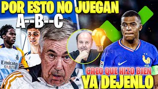 ¿PORQUE NO JUEGAN ENDRICK Y ARDA GÜLLER LA RESPUESTA DE ANCELOTTI 😱 JUANMA ME ABRE LOS OJOS [upl. by Ainalem216]