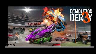 Demolition Derby 3 Gameplay [upl. by Dnalro61]