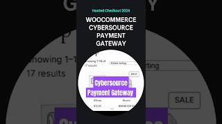 Cybersource Payment Gateway Hosted Checkout shorts woocommerce cybersource wordpress [upl. by Naasar995]