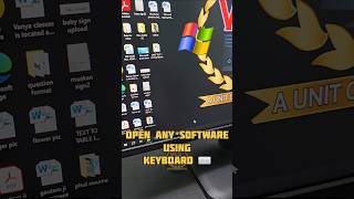 Windows tips to open any software using keyboard windows11 windows10 windowstips shorts [upl. by Lawler180]