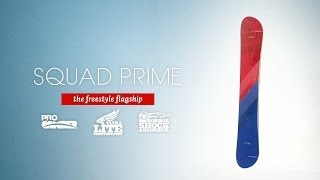 Squad Prime  Volkl Snowboards 1415 [upl. by Hayikat]