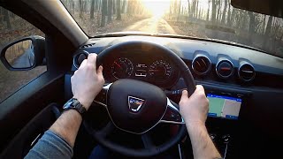 POV 2020 Dacia Duster 10 TCe Test Drive [upl. by Adilen]