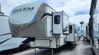 2023 Forest River RV Salem Hemisphere 356QB Fifth Wheel  SOLD [upl. by Yadnus541]