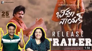 Bheemla Nayak Release Trailer Reaction  PAWAN KALYAN RanaTrivikramThaman  bheemlanayak trailer [upl. by Braun]