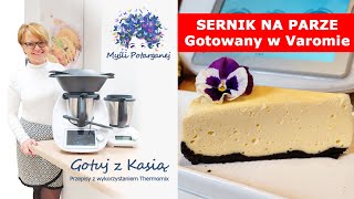 Delikatny sernik na parze gotowany w Varomie  Przepis na Thermomix  Myśli Potarganej [upl. by Warford]