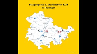 ADAC Stauprognose zum Ferienbeginn in Thüringen [upl. by Sikras]