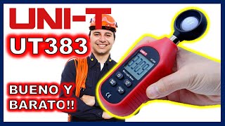 Que es un LUXOMETRO y COMO FUNCIONA LUXOMETRO UNIT UT383 ⚡BUENO Y BARATO⚡ [upl. by Arezzini]