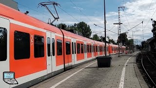 Wolfratshausen mit Münchner SBahn Stadtbilder [upl. by Noynek]