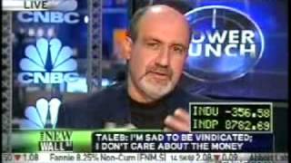 Nassim Nicholas Taleb on CNBC [upl. by Ynettirb]