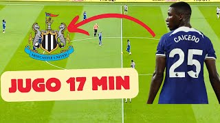 MOISES CAICEDO VS NEWCASTLE  THAT WAS MOISES CAICEDOS GAME VS NEWCASTLE [upl. by Ainadi746]