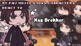 My fav movieshow characters react ✧ Kaz Brekker ✧ 48 [upl. by Laemaj]