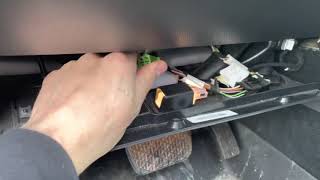 2009 Mercedes GL450 X164 Brake controller install with harness [upl. by Eibrad]