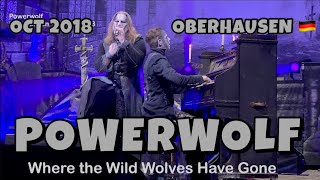 Powerwolf  Where the Wild Wolves Have Gone  Oberhausen Turbinenhalle 20181027 4K LIVE [upl. by Shep]