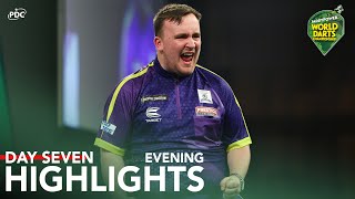 LITTLER AT IT AGAIN  Day Seven Evening Highlights  202324 Paddy Power World Darts Championship [upl. by Randall]